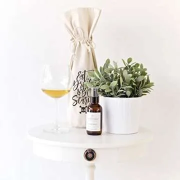 Cotton & Canvas Halloween Wine Bag for Festive Gifting