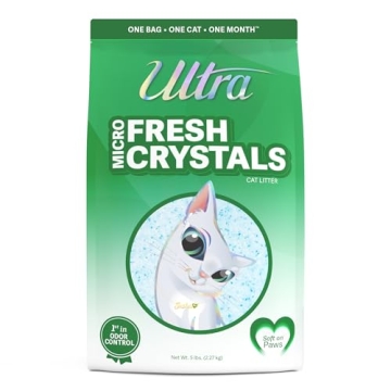 Ultra Fresh Scented Micro Crystals Premium Cat Litter - 99.9% Dust Free