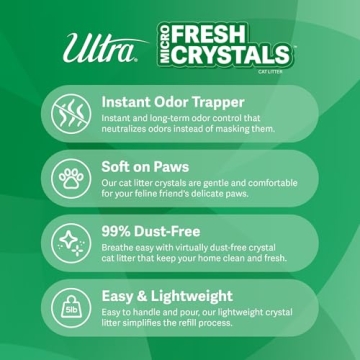 Ultra Fresh Scented Micro Crystals Premium Cat Litter