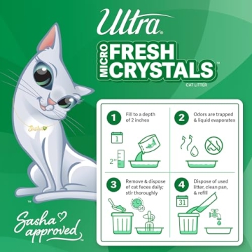 Ultra Fresh Scented Micro Crystals Premium Cat Litter