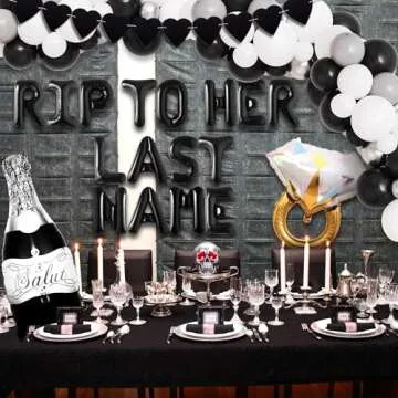 LaVenty Rip To Her Last Name Bachelorette Party Decoration