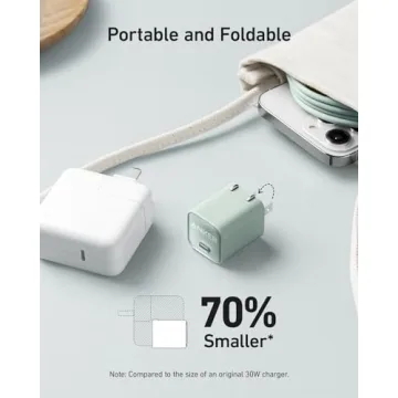 Anker Nano 30W USB-C GaN Charger for iPhone & Galaxy