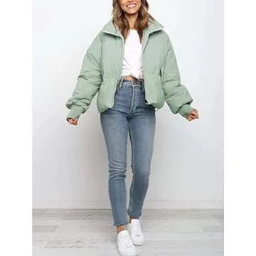 InterNos Women’s Stylish Winter Puffer Jacket