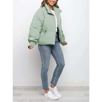 InterNos Women’s Stylish Winter Puffer Jacket