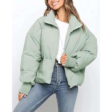 InterNos Women’s Stylish Winter Puffer Jacket