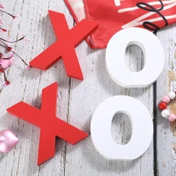 Charming Wooden XOXO Valentine's Day Tabletop Sign