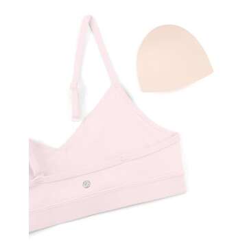 CRZ YOGA Women’s Butterluxe V-Neck Bra for Yoga