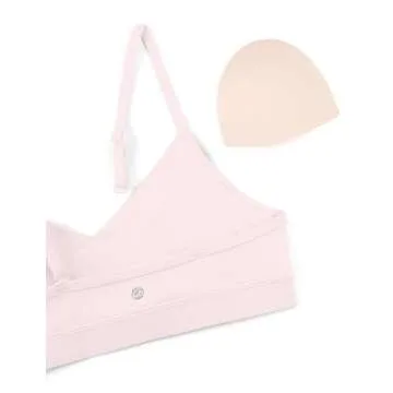 CRZ YOGA Women’s Butterluxe V-Neck Bra for Yoga