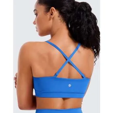 CRZ YOGA Adjustable Sports Bra for Comfort and Style