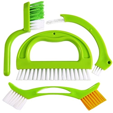 4 in 1 Deep Cleaning Brush Set - Versatile Brushes for Spotless Homes by DoriHom