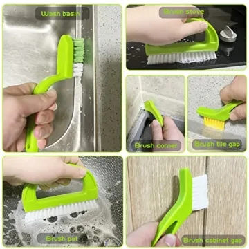 4 in 1 Deep Cleaning Brush Set for Every Home