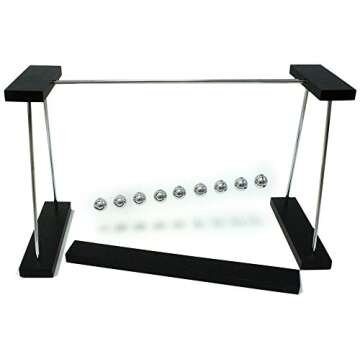 American Scientific Pendulum Wave Desktop Decoration Model | Create Incredible Wave Patterns | Show Off Science with Some Desk Decor