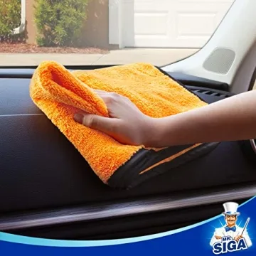 MR.SIGA Premium Microfiber Towels for Efficient Cleaning