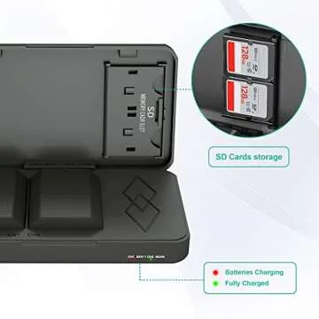 NP-FZ100 Battery Pack & Portable Charger for Sony Cameras
