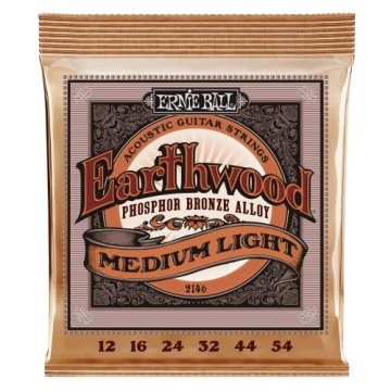 Ernie Ball Earthwood Acoustic Strings 12-54 Gauge