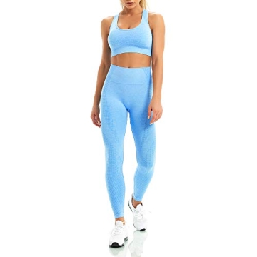 Stylish WodoWei Women's 2 Piece Workout Activewear Set