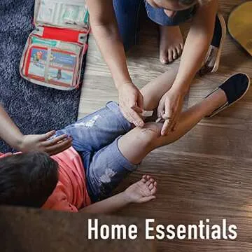 General Medi First Aid Kit - Small Compact First Aid Kit Bag(175 Piece) - Reflective Bag Design- Includes Instant Cold Pack, Emergency Blanket for Travel, Home, Office, Vehicle,Camping