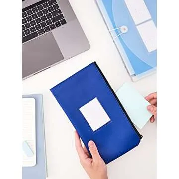 SMARTAKE 5-Pack Colorful Money Organizer Bags