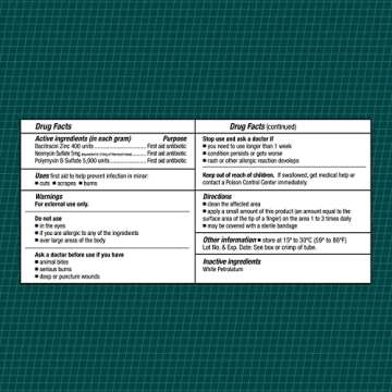 CareAll Triple Antibiotic Ointment 0.9gr (25 Pack) Foil Packet, First Aid for Minor Scrapes, Cuts, and Burns. Helps Prevent Infection. Contains Bacitracin Zinc, Neomycin Sulfate, Polymyxin B Sulfate