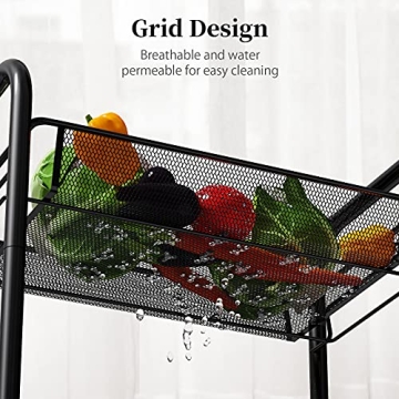 Greensen Rolling Cart for Home Office Storage Solution