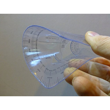 MapTools Military Style UTM MGRS Coordinate Scale Protractor