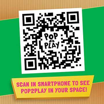 Pop2Play Toddler Playground Indoor Slide for Kids – Durable Eco-Friendly Foldaway Cardboard Slide (Sunny)