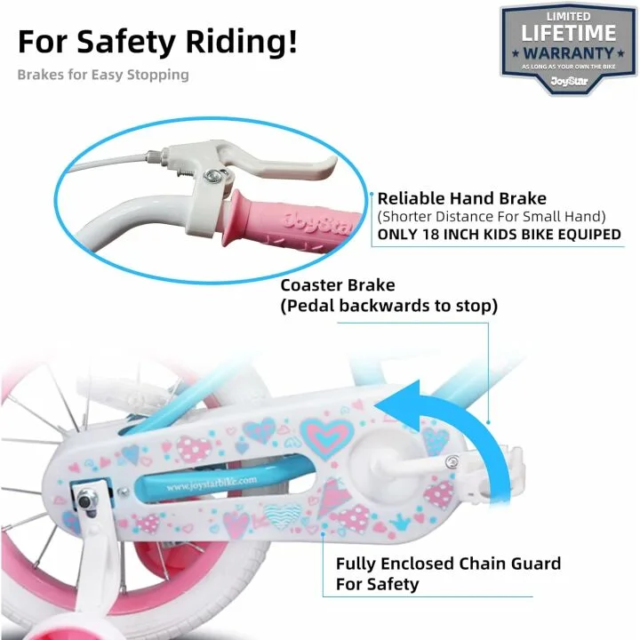 JOYSTAR Angel Bike for Ages 2-9 - Safe & Fun!