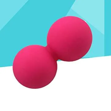 Peanut Yoga Roller - Silicone Spine Massager for Recovery