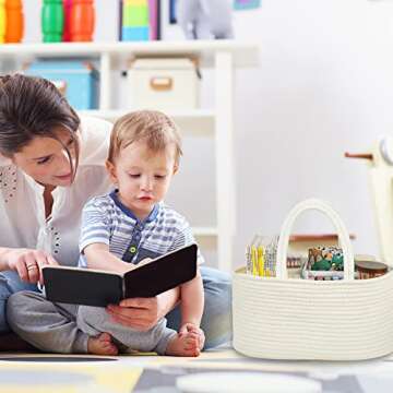 QiANBiRD Diaper Organizer - Stylish Baby Caddy for All