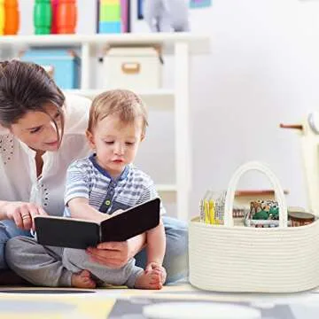 QiANBiRD Diaper Organizer - Stylish Baby Caddy for All