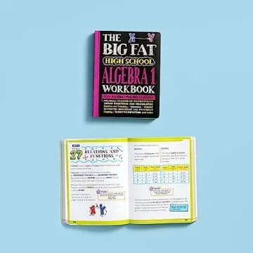 The Big Fat High School Algebra 1 Workbook with 400+ Exercises