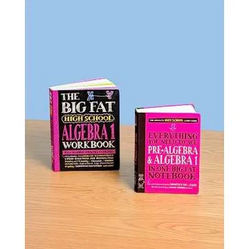 The Big Fat High School Algebra 1 Workbook with 400+ Exercises