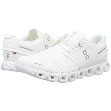 Men's Cloud 5 Sneakers All White Comfort Slip-On