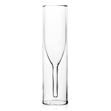 CORK GENIUS Insulated Stemless Champagne Flutes Gift