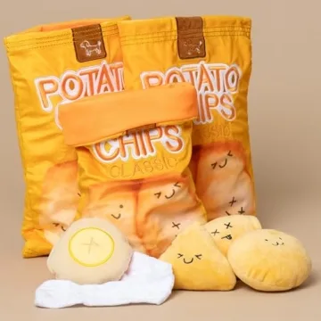 YEPPUPPY Hide and Seek Plush Dog Toys for Interactive Fun