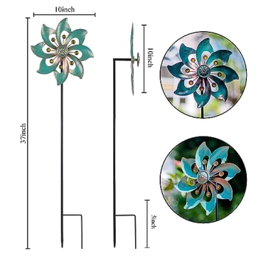 VEWOGARDEN Waterproof Wind Spinner for Gardens