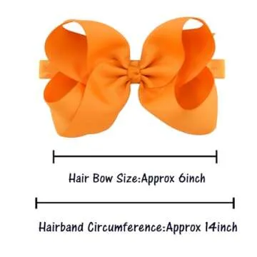 WILLINGTEE Headbands: 30 Colors Boutique Grosgrain Bows for Baby Girls