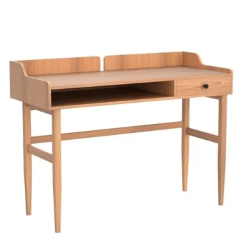 ukorua Vintage-Style Desk for Small Spaces and Offices