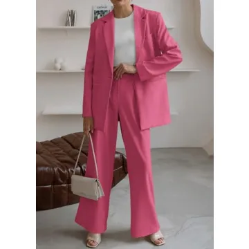 KIRUNDO Women's 2 Piece Pant Suit Set for Elegant Style