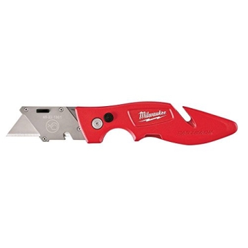 Milwaukee Utility Knife with 50 Durable Blades - Fastback Flip