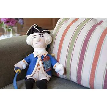 George Washington Doll - Educational Plush Toy for All Ages