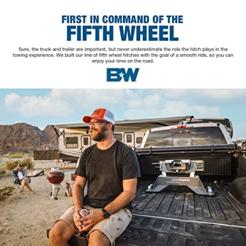 B&W Companion 20K Fifth Wheel Hitch for Chevy/GM Trucks
