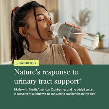 Gaia Herbs Cranberry Concentrate - Helps Maintain Urinary Tract Health - Made with Organic Cranberry Fruit Juice Extract in Convenient Capsules - 60 Vegan Liquid Phyto-Capsules (30-Day Supply)