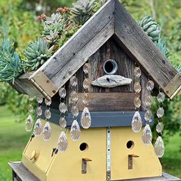 Stunning Jishi 30 Pack Crystal Ornaments for Holidays