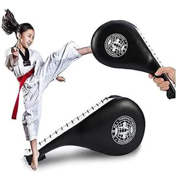 Durable Taekwondo Kick Pads for Training & Practice