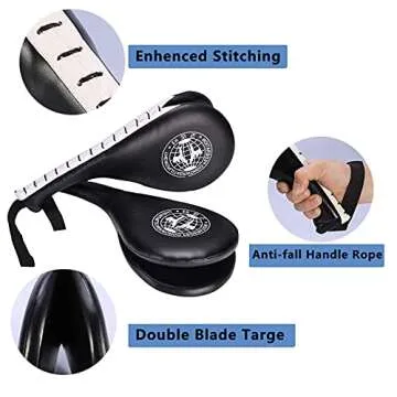 Durable Taekwondo Kick Pads for Training & Practice