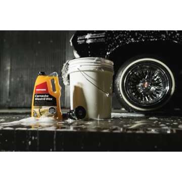 Mothers California Gold Carnauba Wash & Wax, 64 oz - Ultimate Car Cleaning Solution