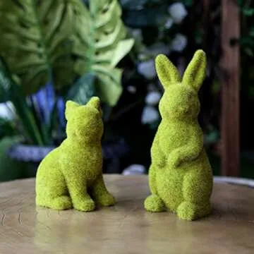 Charming CynynYxy Easter Bunny Decor for Spring Festivities