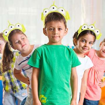 Jing xin Alien Plush Eyeball Headband for Cosplay Fun