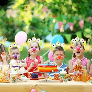 Jing xin Alien Plush Eyeball Headband for Cosplay Fun